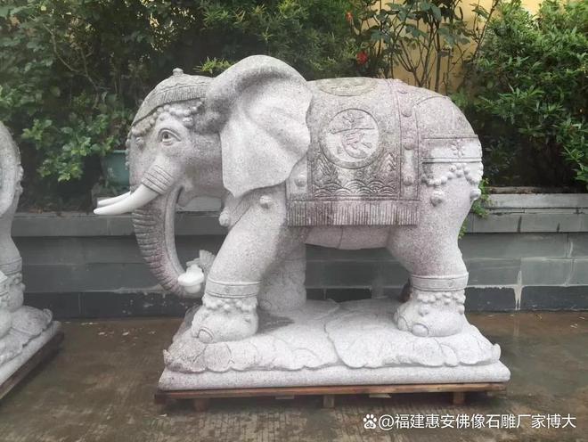 大象在民居中的搭配方法AG真人平台app石雕(图4)
